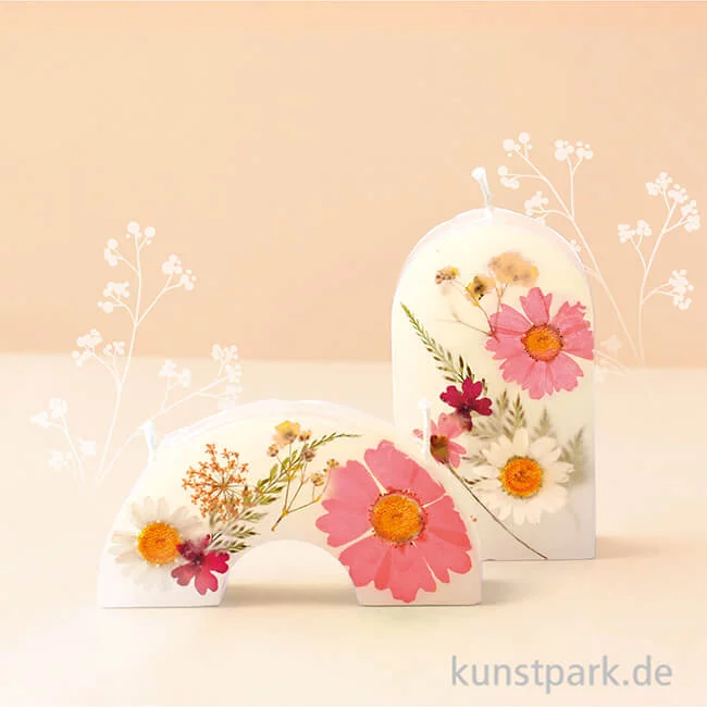 Artikelbild 3 des Artikels “DIY Set - Kerzen mit gepressten Blumen “