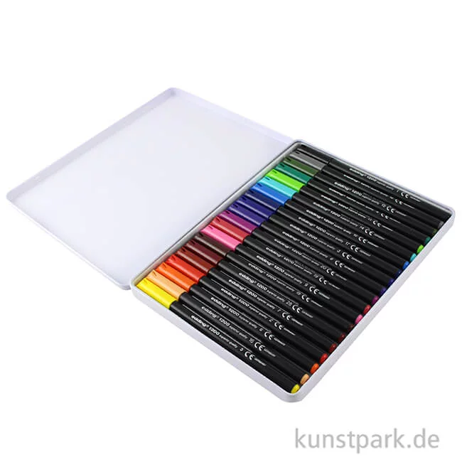 Artikelbild 3 des Artikels “edding 1200 Colourpen Set, Metallschachtel mit 20 Farben “