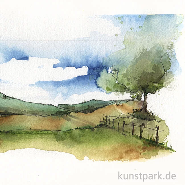 Artikelbild 3 des Artikels “Faber-Castell ALBRECHT DÜRER, 5 Aquarellmarker als Plein Air-Set “