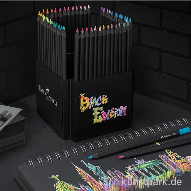 Artikelbild 3 des Artikels “Faber-Castell Buntstifte Black Edition, 50er Kartonetui “