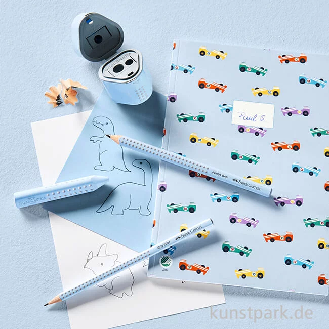 Artikelbild 3 des Artikels “Faber-Castell GRIP Dreifachanspitzer, Sky Blue “