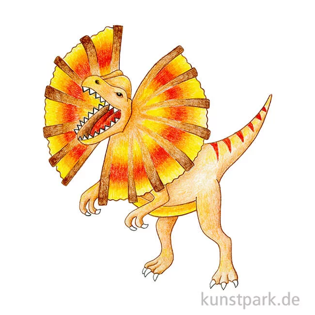 Artikelbild 3 des Artikels “Faber-Castell JUMBO Grip Buntstifte, 8+2 Kartonetui, Dino “