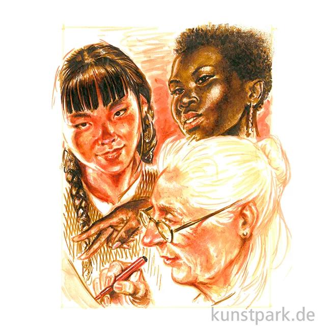 Artikelbild 3 des Artikels “Faber-Castell PITT Artist Pen Brush - 6er Set - Portrait “