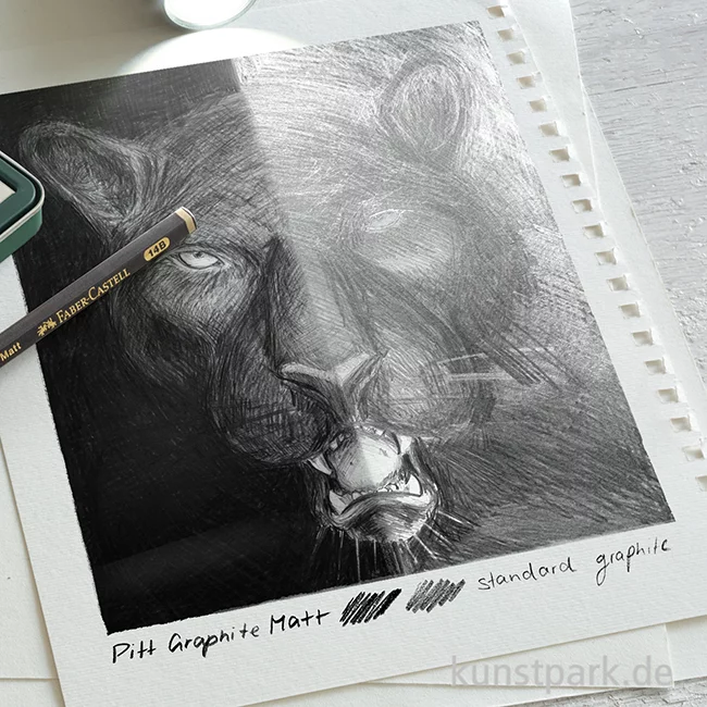 Artikelbild 3 des Artikels “Faber-Castell PITT Graphite Matt Bleistift “