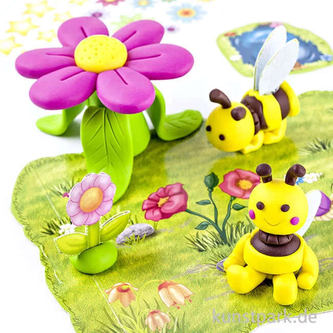 Artikelbild 3 des Artikels “FIMO Kids Form & Play - Happy Bees, 4 x 42 g + Zubehör “