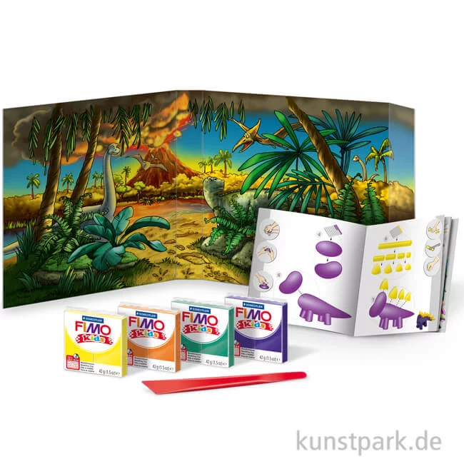 Artikelbild 3 des Artikels “FIMO Kids Form & Play - Dino, 4 x 42 g + Zubehör “