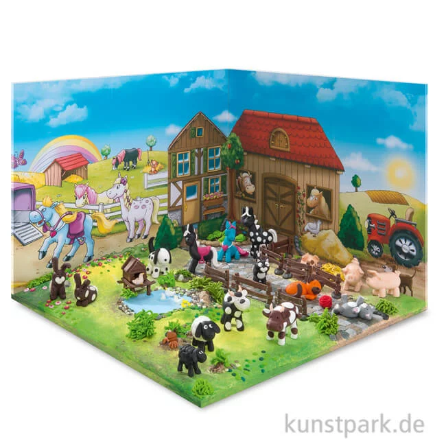 Artikelbild 3 des Artikels “FIMO Kids Form & Play - Farm, 4 x 42 g + Zubehör “