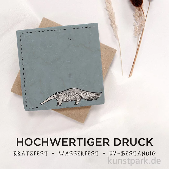 Artikelbild 3 des Artikels “Fliesenuntersetzer - Schleckbert, 10 x 10 cm “