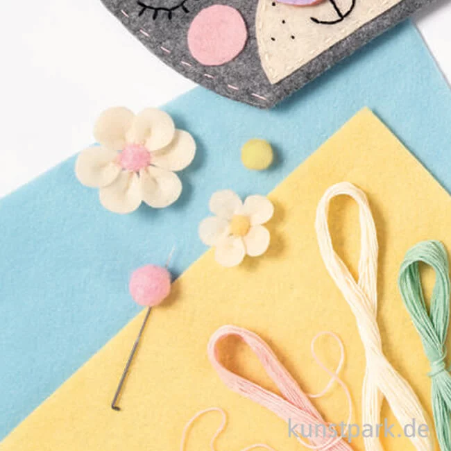 Artikelbild 3 des Artikels “folia Filz Bastelset, DIY Box, 36-teilig “