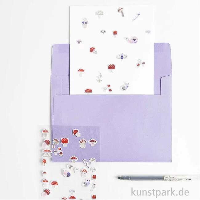 Artikelbild 3 des Artikels “Gelsticker - Shrooom, Pixel, 63 Aufkleber “