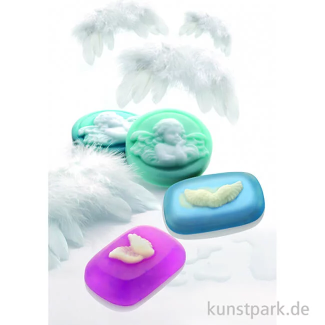 Artikelbild 3 des Artikels “Gießform - Engelsflügel, 4 Motive, 21 x 30 cm “