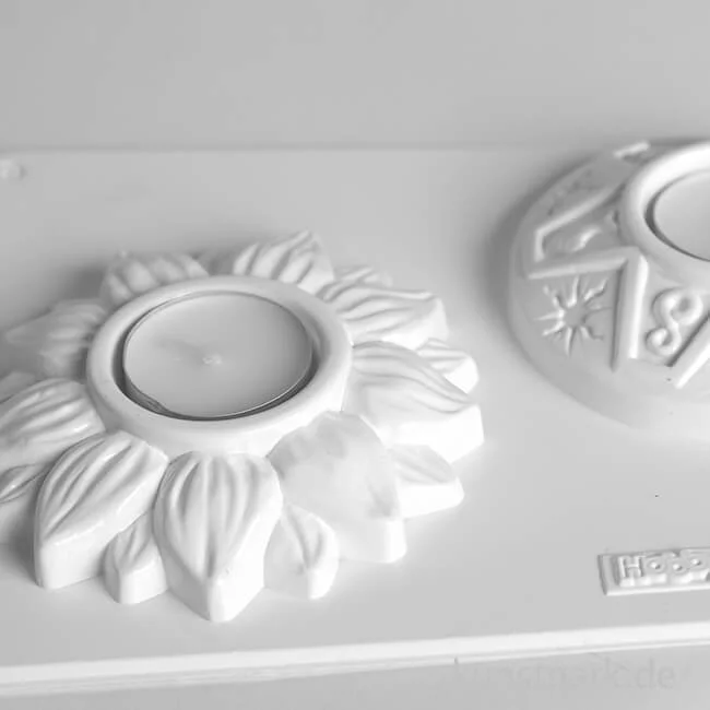 Artikelbild 3 des Artikels “Gießform - Kerzenhalter, Blume + Symbole “