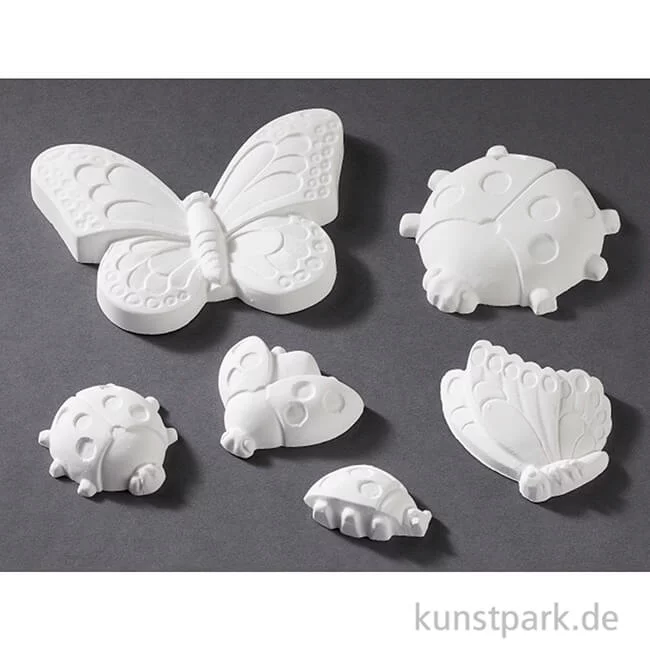 Artikelbild 3 des Artikels “Gießform - Marienkäfer + Schmetterlinge “
