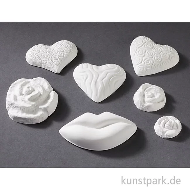 Artikelbild 3 des Artikels “Gießform - Seife, Herz, Rosen, Kuss “