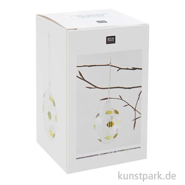 Artikelbild 3 des Artikels “Glas Ei - Biene “