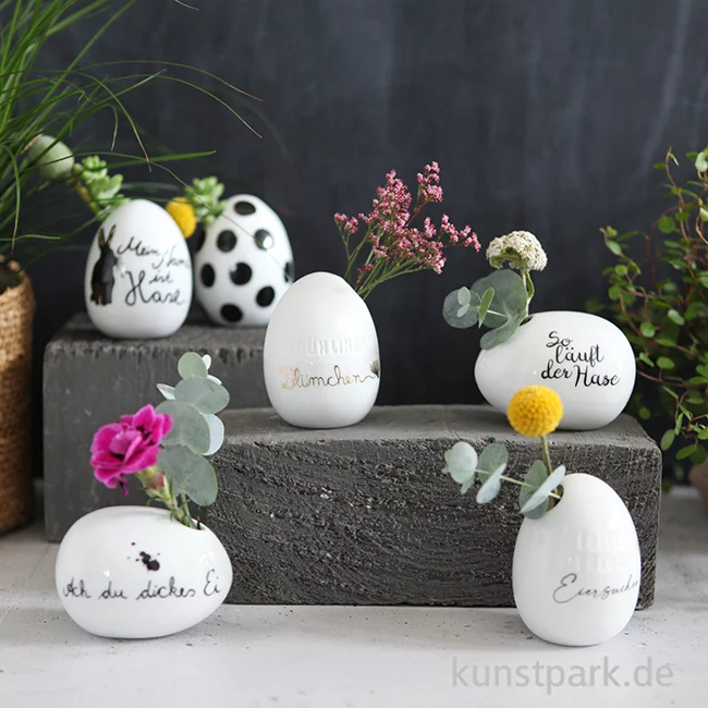 Artikelbild 3 des Artikels “Good old friends - Eiervase, Frühlingsblümchen “
