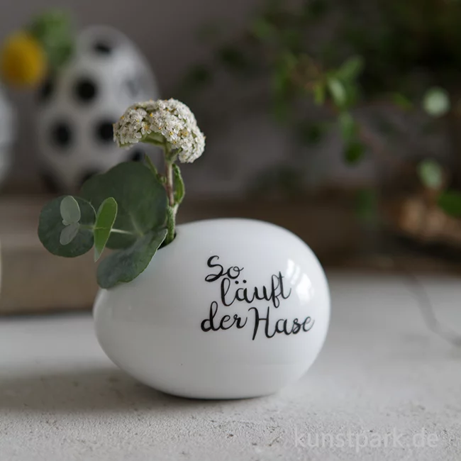 Artikelbild 3 des Artikels “Good old friends - Eiervase, So läuft der Hase “