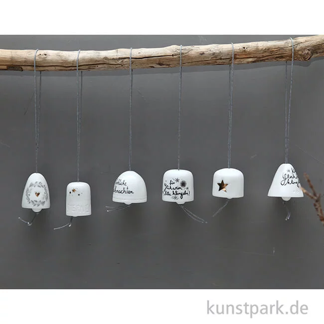 Artikelbild 3 des Artikels “Good old friends - Mini Glöckchen aus Porzellan, Herz “