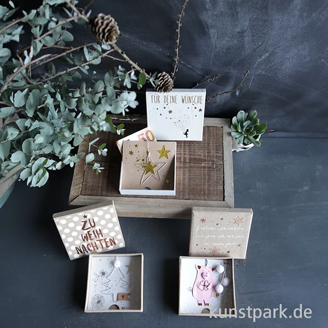 Artikelbild 3 des Artikels “Good old friends - Winter Geldgeschenkbox, Wünsche “