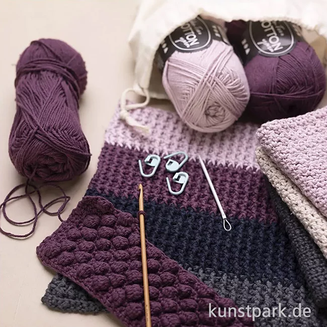 Artikelbild 3 des Artikels “Häkeln Lernset mit Garn, Häkelnadeln und Zubehör “