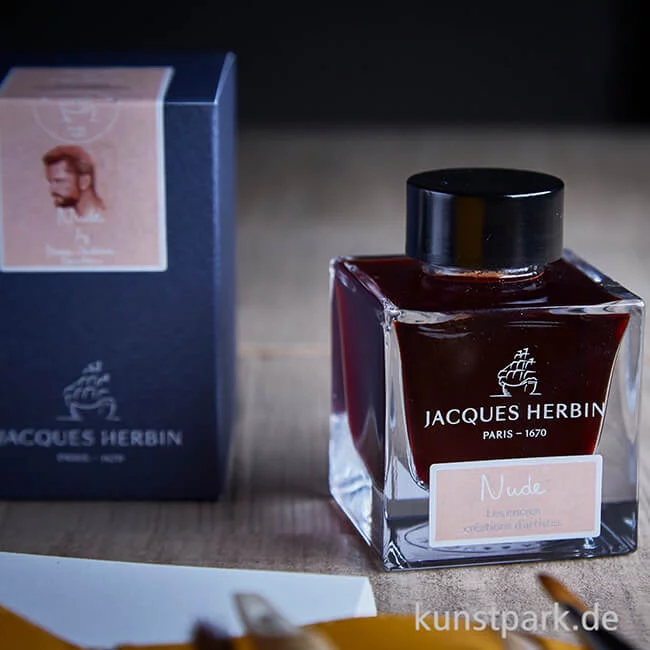 Artikelbild 3 des Artikels “HERBIN Tinte Nude d'Artistes, Hautfarbe, 50 ml “