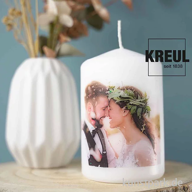 Artikelbild 3 des Artikels “KREUL Foto Transfer Potch Überzugslack für Kerzen Seidenglanz 50 ml “