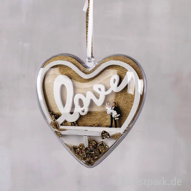Artikelbild 3 des Artikels “Holz-Steckteil - Love, 10 cm, Bausatz mit 5 Teilen “