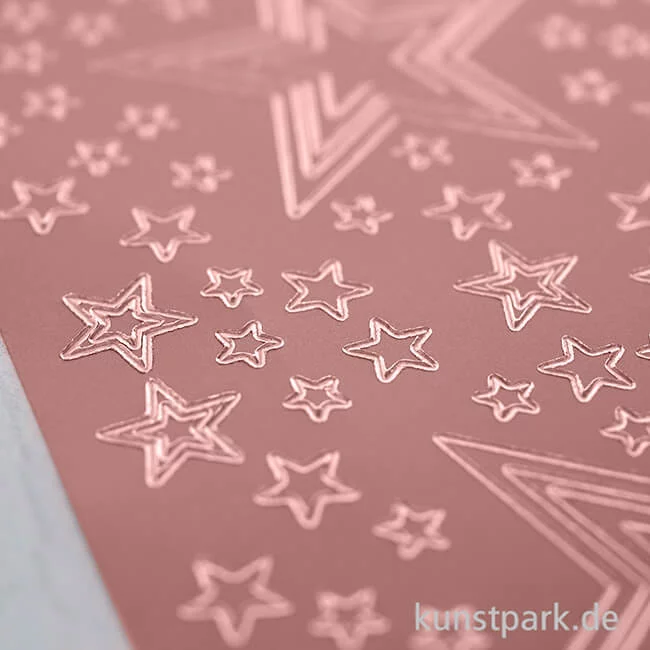Artikelbild 3 des Artikels “Kreativ Sticker - Sterne 4, Kupfer, 10 x 23 cm “