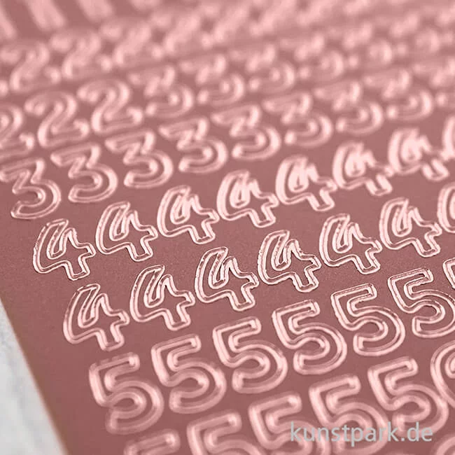 Artikelbild 3 des Artikels “Kreativ Sticker - Zahlen 1, Kupfer, 10 x 23 cm “
