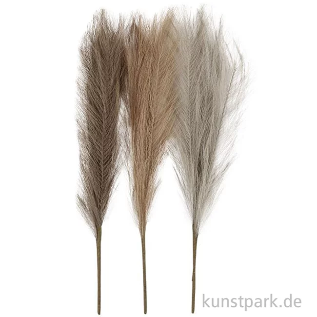 Artikelbild 3 des Artikels “Künstliches Pampasgras, Hellbeige, Hellbraun, Hellgrau, Länge 50 cm “