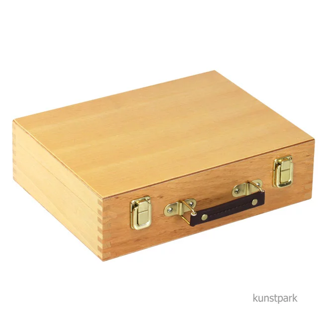 Artikelbild 3 des Artikels “Malkoffer, Holz, Klein, 28 x 21,5 x 8 cm “