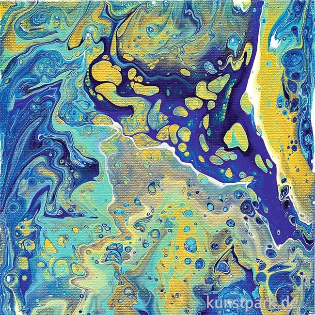 Artikelbild 3 des Artikels “Marabu Super Cell Pouring Farben - Ocean, 4 x 60 ml “