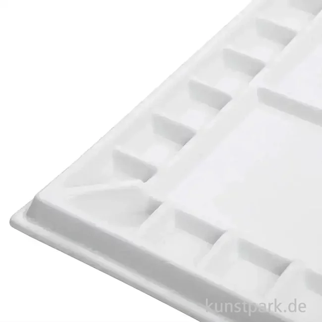 Artikelbild 3 des Artikels “Meeden Porzellanpalette - Eckig, 17 Mischmulden, XL, 25 x 33 cm “