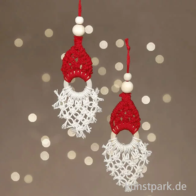Artikelbild 3 des Artikels “Mini Bastelset Makramee - Weihnachtswichtel, 14 cm “