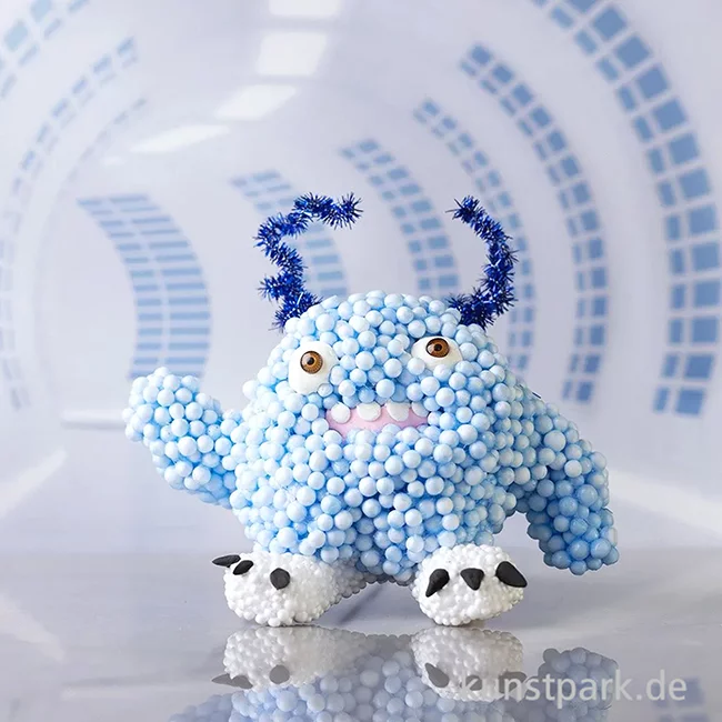 Artikelbild 3 des Artikels “Mini Bastelset - Monster Modellieren, Hellblau “