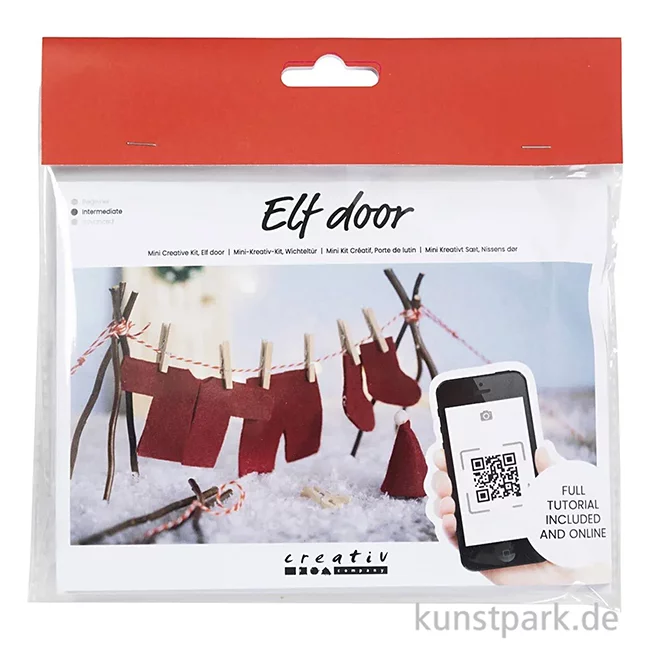 Artikelbild 3 des Artikels “Mini-Kreativ-Kit Wichteltür, Wäscheleine “