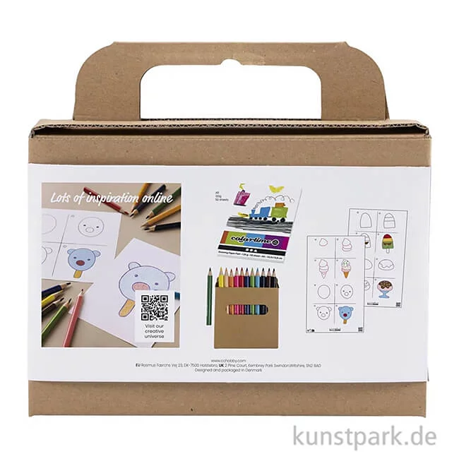 Artikelbild 3 des Artikels “Mini Zeichenset für Kinder - Süße Sachen zeichnen lernen “