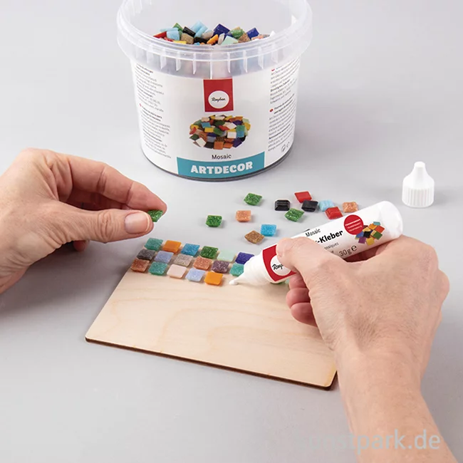 Artikelbild 3 des Artikels “Mosaik Zubehör Set mit Mosaik-Kleber + Fugenmasse “