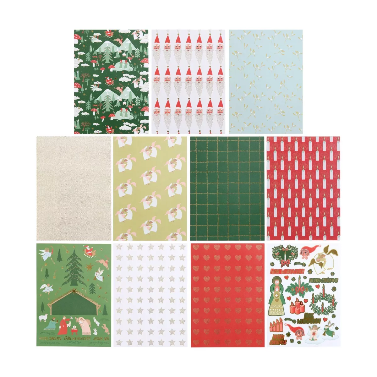 Artikelbild 3 des Artikels “Motivpapier Block - Advent, Advent, 22 Blatt “