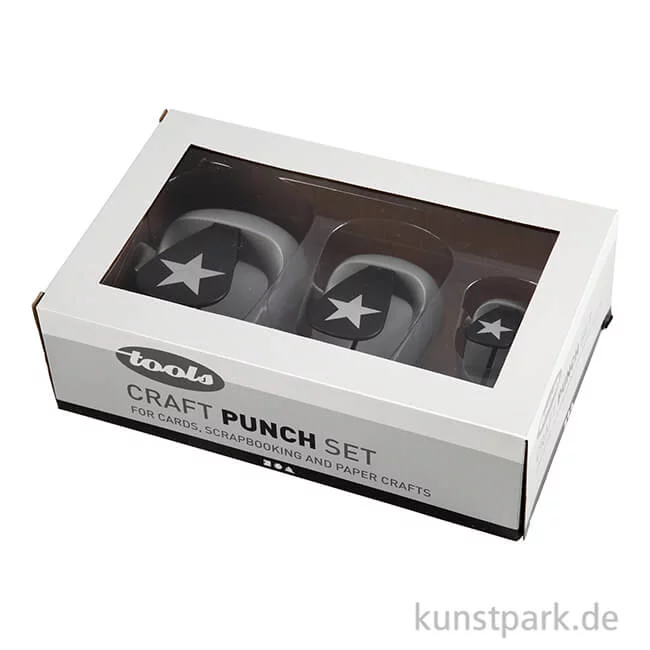 Artikelbild 3 des Artikels “Motivstanzer XXL Stern, Größe 25+49+75 mm, 3 Stück “