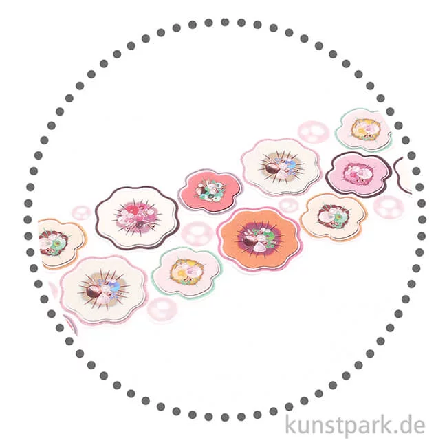 Artikelbild 3 des Artikels “MT Masking Tape Blumen und Perlen, 45 mm, 3 m Rolle “