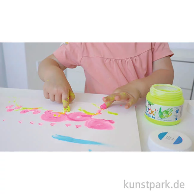 Artikelbild 3 des Artikels “MUCKI Quietsch-Fingerfarben Set, 4 x 150 ml “