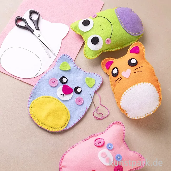 Artikelbild 3 des Artikels “Nähen Lernset mit Garn, Nadeln und Zubehör für Teddybären “