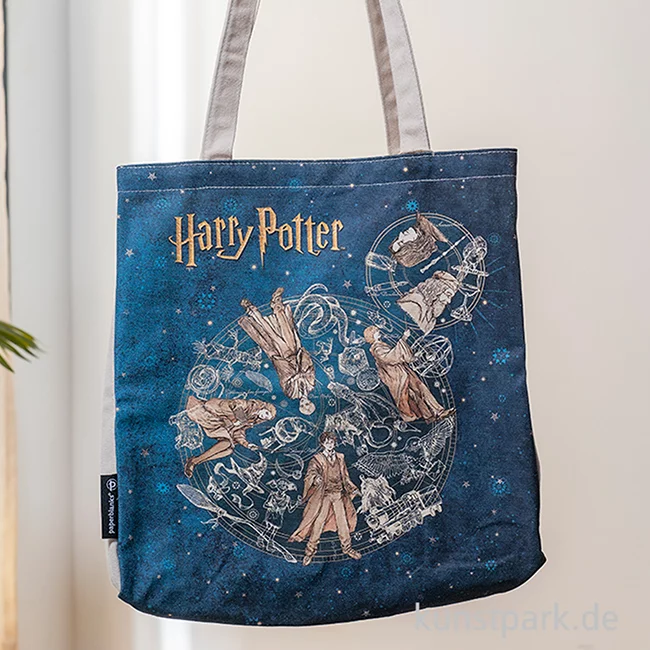 Artikelbild 3 des Artikels “PAPERBLANKS Jutebeutel - Harry Potter Tasche, Hogwarts “