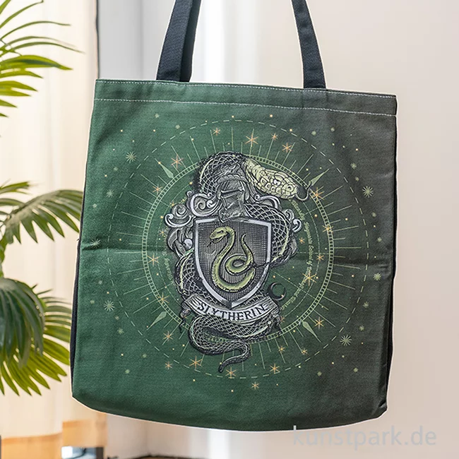 Artikelbild 3 des Artikels “PAPERBLANKS Jutebeutel - Harry Potter Tasche, Slytherin “