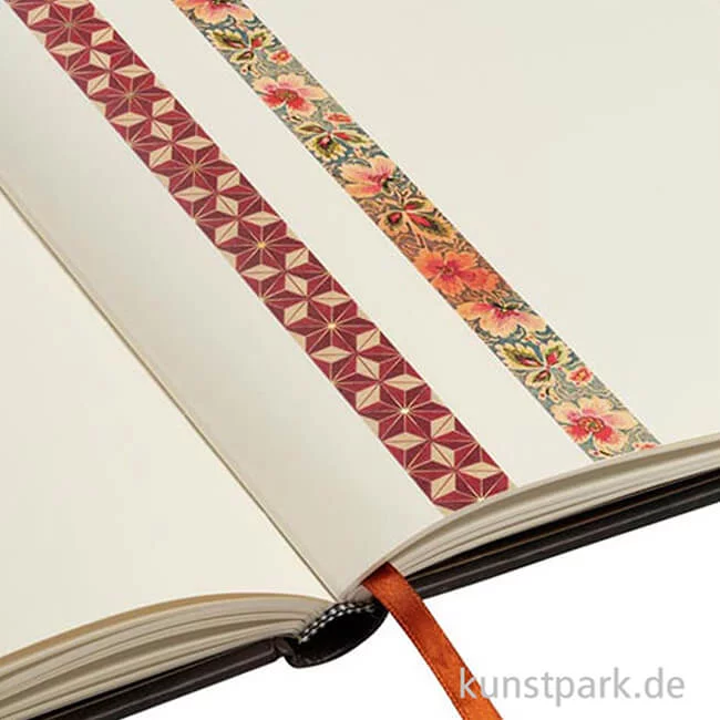 Artikelbild 3 des Artikels “PAPERBLANKS Washi Tape Set - 2 x 10m - Hishi & Bukett auf Elfenbein “