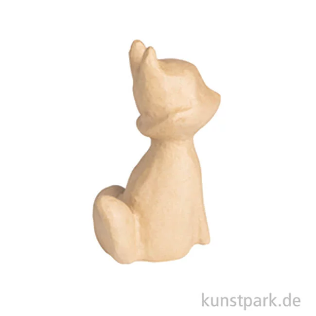 Artikelbild 3 des Artikels “Pappmaché Fuchs, 14 x 11 x 20 cm “