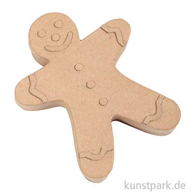 Artikelbild 3 des Artikels “Pappschachtel Lebkuchenmann, 12 x 3 x 15 cm “