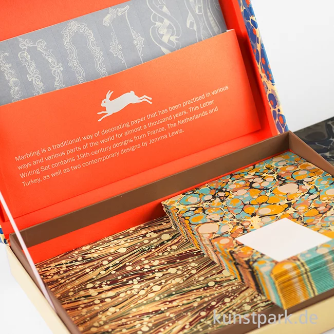 Artikelbild 3 des Artikels “PEPIN Briefpapier Set - Marbled Paper Design “