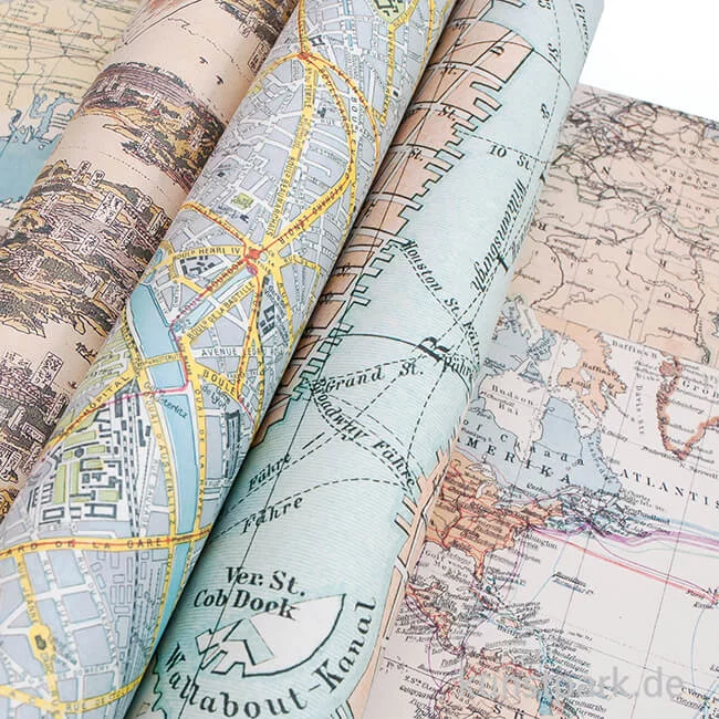 Artikelbild 3 des Artikels “PEPIN Kreativpapier Buch - Maps “